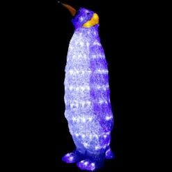 Northlight LED Lighted Commercial Grade Acrylic Penguin Outdoor Christmas Decoration - 26" - Pure White Lights -Northlight Sale Store northlight a30932 on20black 71486.1698958403