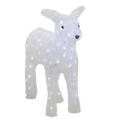 Northlight Lighted Commercial Grade Acrylic Baby Reindeer Christmas Outdoor Decoration - 18" - Polar White Lights -Northlight Sale Store northlight a30935 1 06481.1695398198