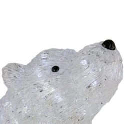 Northlight LED Lighted Commercial Grade Acrylic Polar Bear Outdoor Christmas Decoration - 18.5" - Pure White Lights -Northlight Sale Store northlight a30936 05 14040.1692112284