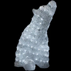 Northlight LED Lighted Commercial Grade Acrylic Polar Bear Outdoor Christmas Decoration - 18.5" - Pure White Lights -Northlight Sale Store northlight a30936 on20black 53689.1698958395