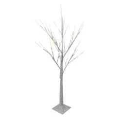 Northlight 4' LED Lighted White Birch Tree Outdoor Decoration - White Lights -Northlight Sale Store northlight a90265 1 57686.1605061095