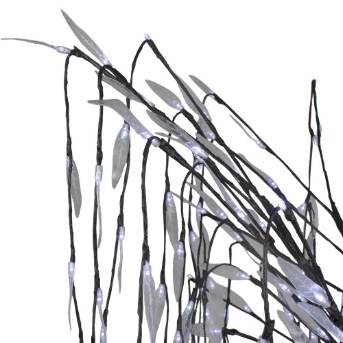 Northlight LED Lighted Willow Tree Outdoor Christmas Decoration - 6' - Pure White Lights 3 Northlight LED Lighted Willow Tree Outdoor Christmas Decoration - 6' - Pure White Lights - Image 3