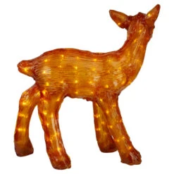 Northlight LED Lighted Commercial Grade Acrylic Reindeer Christmas Display Decoration - 23" - Warm White Lights -Northlight Sale Store northlight a92002 01 49282.1638200631