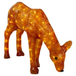 Northlight LED Lighted Commercial Grade Acrylic Reindeer Outdoor Christmas Decoration - 22" - Warm White Lights -Northlight Sale Store northlight a92003 03 09696.1638200631