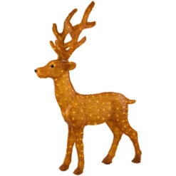 Northlight LED Lighted Commercial Grade Acrylic Reindeer Outdoor Christmas Decoration - 46" -Northlight Sale Store northlight a92004 0220copy 33538.1692198825