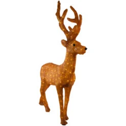 Northlight LED Lighted Commercial Grade Acrylic Reindeer Outdoor Christmas Decoration - 46" -Northlight Sale Store northlight a92004 0320copy 48771.1692198826