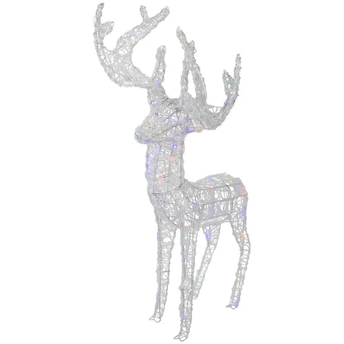 Northlight LED Color Changing Commercial Grade Acrylic Reindeer Outdoor Christmas Decoration - 46.5" 3 Northlight LED Color Changing Commercial Grade Acrylic Reindeer Outdoor Christmas Decoration - 46.5" - Image 3