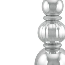 Northlight Shiny Ball Finial Tower Commercial Christmas Decoration - 54" - Silver -Northlight Sale Store northlight ao93357 4 13698.1655136509