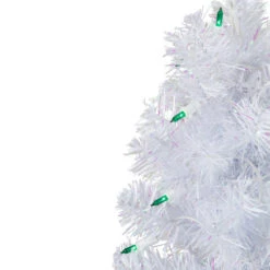 Northlight 2' Pre-Lit Slim White Artificial Christmas Tree - Green Lights -Northlight Sale Store northlight b03903 2 63871.1632848643