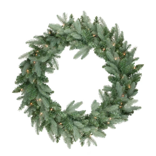 Northlight Real Touch™? Pre-Lit Washington Frasier Fir Artificial Christmas Wreath - 36" - Clear Lights 1 Northlight Real Touch™? Pre-Lit Washington Frasier Fir Artificial Christmas Wreath - 36" - Clear Lights
