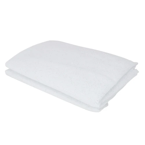 White Glittered Soft Plush Buffalo Artificial Christmas Snow Drape 36" X 60" 1 White Glittered Soft Plush Buffalo Artificial Christmas Snow Drape 36" X 60"