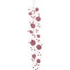 Northlight 30" Candy Cane Swirls And Pom Poms Christmas Garland