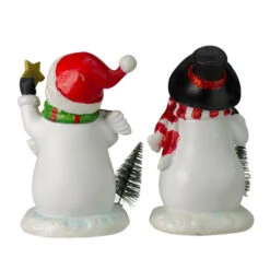 Northlight Glittered Snowman Christmas Stocking Holders - 5.75" - Set Of 2 -Northlight Sale Store northlight dw27718 2 07524.1657739741