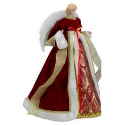 Northlight 18" Red And Gold Angel In A Dress Christmas Tree Topper - Unlit -Northlight Sale Store northlight e90900 1 47338.1665611634
