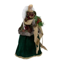 Northlight 18" Red And Green Angel In A Dress Christmas Tree Topper Accented With Holly Berries - Unlit -Northlight Sale Store northlight e90902 1 04357.1665610746