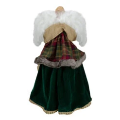 Northlight 18" Red And Green Angel In A Dress Christmas Tree Topper Accented With Holly Berries - Unlit -Northlight Sale Store northlight e90902 2 01071.1665610746
