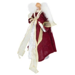 Northlight Angel With Lighted Candle Christmas Tree Topper - 14" - Burgundy And White -Northlight Sale Store northlight e94088 3 92828.1667484957