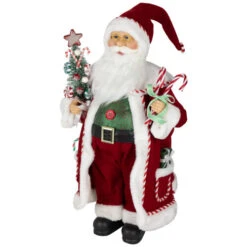 Candy Cane Santa Claus Christmas Figure - 18" - Red And White 9 Candy Cane Santa Claus Christmas Figure - 18" - Red And White -Northlight Sale Store northlight e95942 03 32298.1720742958