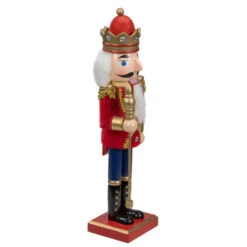 Northlight Traditional Christmas Nutcracker King With Scepter Figurine - 14" - Red And Gold -Northlight Sale Store northlight f97125 3 59717.1664901051