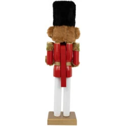 Plush Teddy Bear Soldier Christmas Nutcracker - 14" - Red And Gold -Northlight Sale Store northlight f97127 04 04048.1694101355