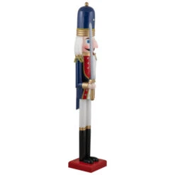 Northlight 48.25" Blue And White Christmas Nutcracker Soldier With Sword -Northlight Sale Store northlight f97145 2 70095.1665519662