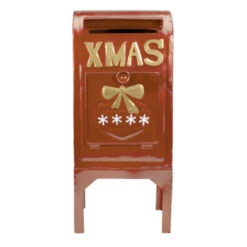 Northlight Metal Mailbox Christmas Decoration - 16"