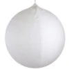 Northlight Inflatable Tinsel Christmas Ball Ornament Outdoor Decoration - 23.5" - White