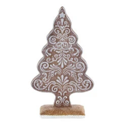 Northlight Glittered Gingerbread Tree Christmas Decoration - 8.25"