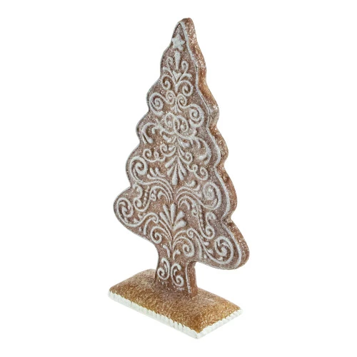 Northlight Glittered Gingerbread Tree Christmas Decoration - 8.25" 4 Northlight Glittered Gingerbread Tree Christmas Decoration - 8.25" - Image 4