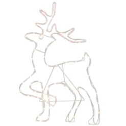 Northlight 24" Lighted Standing Reindeer Silhouette Outdoor Christmas Decoration 8 Northlight 24" Lighted Standing Reindeer Silhouette Outdoor Christmas Decoration -Northlight Sale Store northlight gv94154 1 50781.1702315857