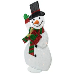 Northlight Lighted Waving Snowman Outdoor Christmas Decoration - 32" - Clear Lights -Northlight Sale Store northlight h85210 03 49315.1689172109