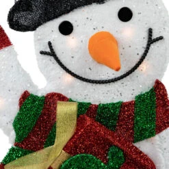 Northlight Lighted Waving Snowman Outdoor Christmas Decoration - 32" - Clear Lights -Northlight Sale Store northlight h85210 04 49301.1689172104