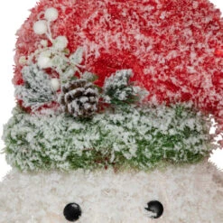 Northlight 22" Lighted Snowman Wearing A Red Frosted Hat With Pine Christmas Tree Topper -Northlight Sale Store northlight h93958 4 02861.1667636156
