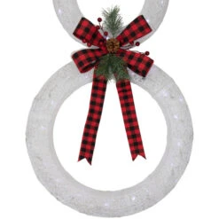 Northlight 48" LED Lighted Wreath Snowman Outdoor Christmas Decoration -Northlight Sale Store northlight h93963 3 88421.1674899274