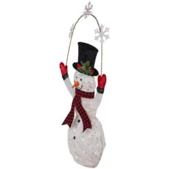 Northlight 57" LED Lighted Snowman Holding Snowflakes Outdoor Christmas Decoration -Northlight Sale Store northlight h93972 3 21325.1677233920