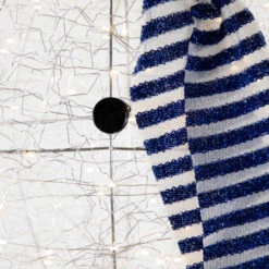 Northlight 48" LED Lighted Silver Mesh Snowman Outdoor Twinkling Christmas Decoration -Northlight Sale Store northlight h94636 06 91207.1693236543