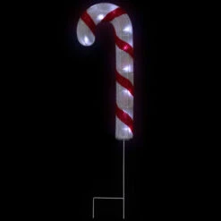 Northlight Lighted Candy Cane Christmas Pathway Lawn Stakes - 20" - Set Of 3 -Northlight Sale Store northlight h95894 onblack 01 26664.1722387423