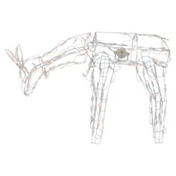 Northlight Lighted Feeding Reindeer Animated Outdoor Christmas Decoration - 42" - Clear Lights -Northlight Sale Store northlight ha91184 1 85080.1701710478