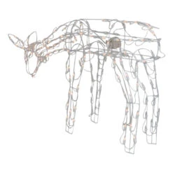 Northlight Lighted Feeding Reindeer Animated Outdoor Christmas Decoration - 42" - Clear Lights -Northlight Sale Store northlight ha91184 3 75990.1664379670