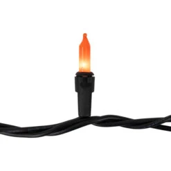 Northlight Mini Christmas Light Set - Orange - 20.25' Black Wire - 100ct -Northlight Sale Store northlight ha94005 01 72846.1700759757
