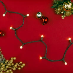 Northlight LED G12 Berry Christmas Lights - Warm White - 16' Brown Wire - 50 Ct 7 Northlight LED G12 Berry Christmas Lights - Warm White - 16' Brown Wire - 50 Ct -Northlight Sale Store northlight ha95866 styled2 05726.1709061164