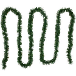 Northlight 18' X 3" Pre-Lit Pine Two-Tone Artificial Christmas Garland, Clear Lights