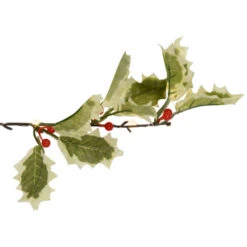 Northlight Pre-Lit Battery Operated Holly And Berry Christmas Garland - 7.5' X 5" - Warm White Lights -Northlight Sale Store northlight hc96446 04 00079.1726279106