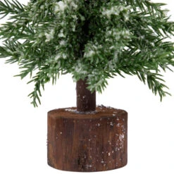 Northlight Frosted Icy Pine Christmas Tree With Jute Base - 10.5" 9 Northlight Frosted Icy Pine Christmas Tree With Jute Base - 10.5" -Northlight Sale Store northlight hn92685 02 77408.1691247507