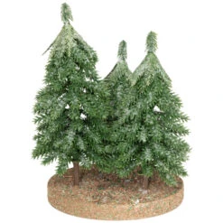 Northlight Icy Downswept Pine Trio Of Trees Christmas Decoration - 8" - Unlit -Northlight Sale Store northlight hn96809 04 1 99240.1727317577