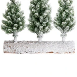 Northlight Frosted Pine Tree Trio Christmas Decoration - 8" - Unlit -Northlight Sale Store northlight hn96810 06 56680.1727317572