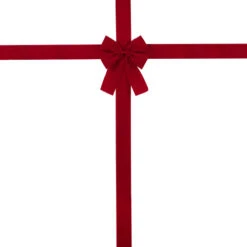 Northlight 14' Classic Red Velvet Christmas Door Bow -Northlight Sale Store northlight j99430 220long 68773.1680285012