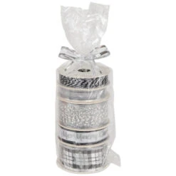 Northlight Set Of 5 Merry Christmas Matching Themed Craft Ribbons 1.5" X 3 Yards