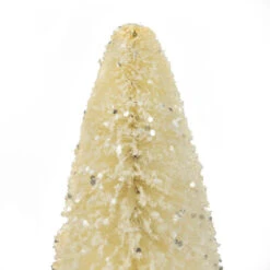 Northlight Glittered Sisal Christmas Tree Decoration - 11.5" - Cream -Northlight Sale Store northlight ja93336 2 53970.1652460139