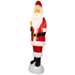 Lighted Blow Mold Santa Claus Outdoor Christmas Decoration - 59" -Northlight Sale Store northlight jq95387 03 61529.1697819516